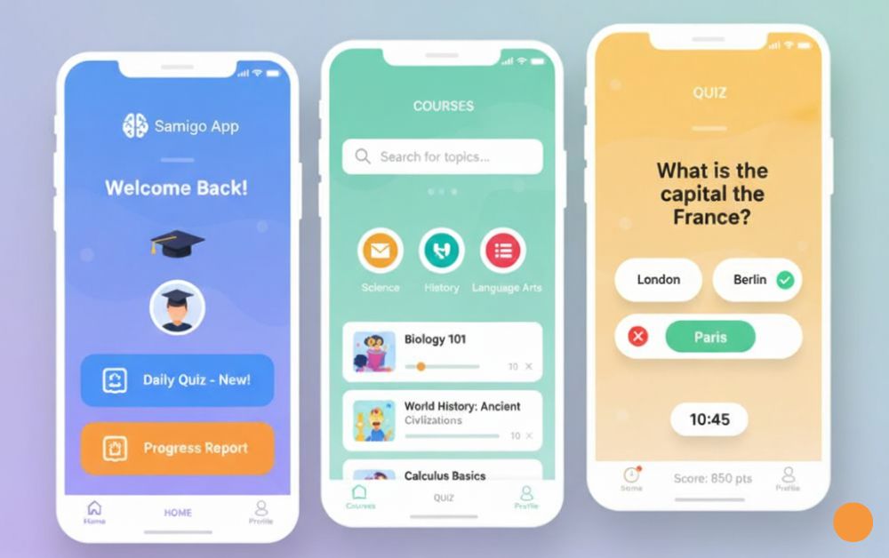 What makes Samigo app different from other learning platforms